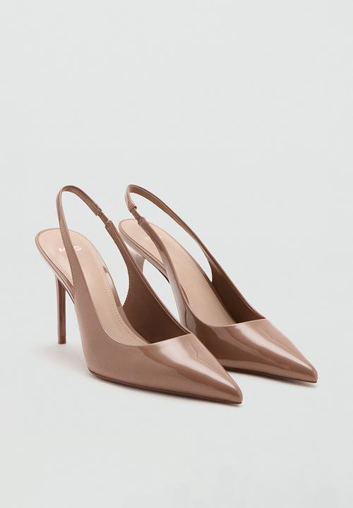MANGO - Cuco slingback stiletto heel - light pastel pink
