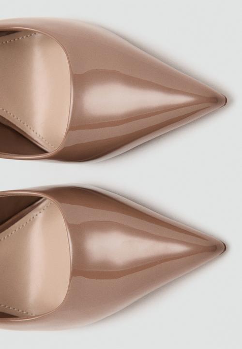 MANGO - Cuco slingback stiletto heel - light pastel pink