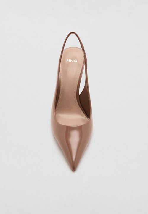 MANGO - Cuco slingback stiletto heel - light pastel pink