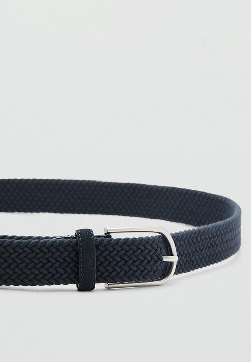 MANGO - Belt Elastic - Navy Blue