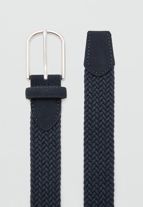 MANGO - Belt Elastic - Navy Blue