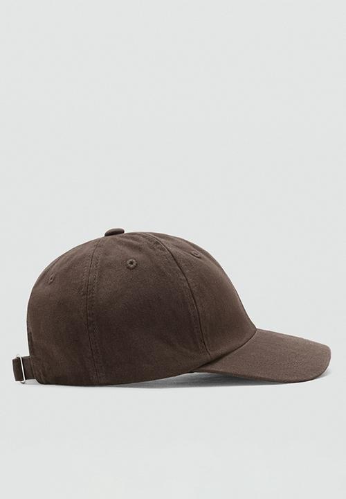 MANGO - Cap Basic - Brown