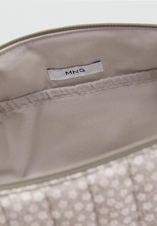 MANGO - Cosmetic Bag Nican - Medium Brown