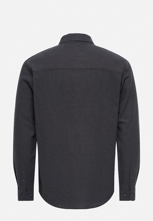 Only & Sons - Gudmund Slim 1Pkt Solid Shirt Noos - Black
