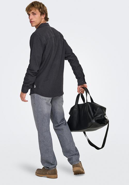 Only & Sons - Gudmund Slim 1Pkt Solid Shirt Noos - Black