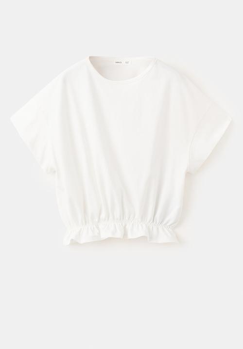 MANGO - T-Shirt Easy - Natural