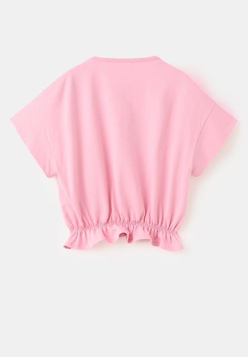 MANGO - T-Shirt Easy - Pink