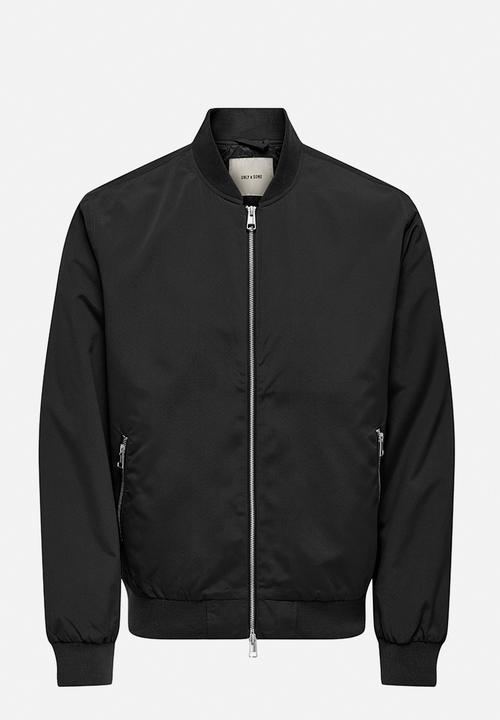 Only & Sons - Lando Life Bomber OTW Noos - Black