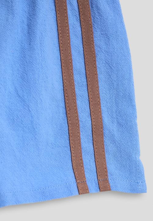 Cotton On - Avery Short - Blue Bonnet/Light Brown