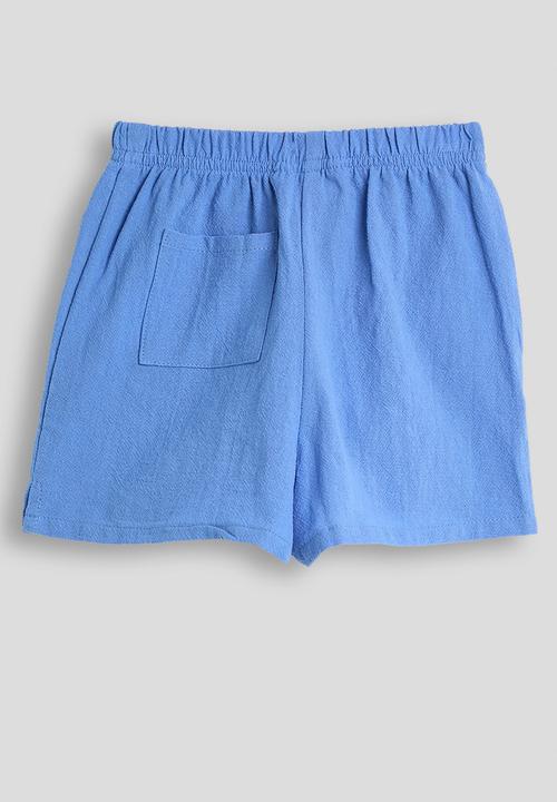 Cotton On - Avery Short - Blue Bonnet/Light Brown