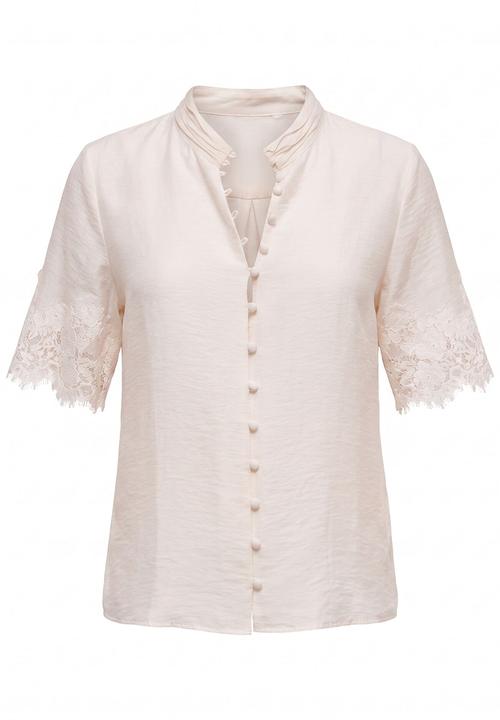 Forever New - Ana lace detail blouse - cream