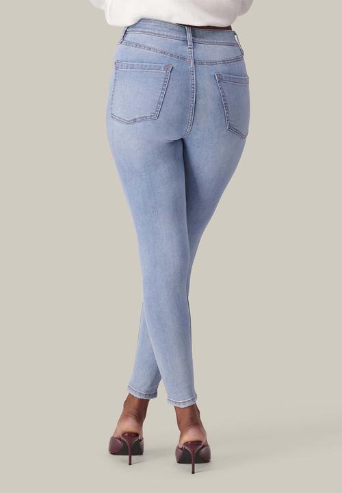 Forever New - Hayley high-rise sculpt skinny jeans in light wash