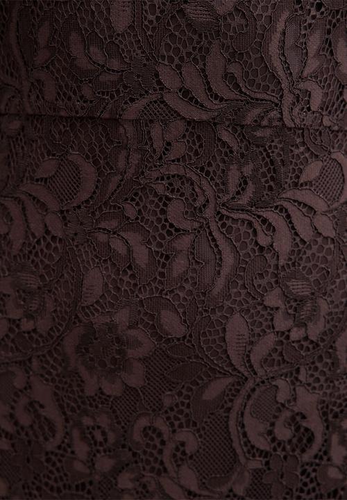 Forever New - Arielle lace midi dress - plum brown