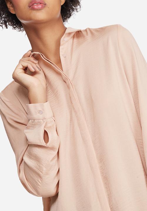 dailyfriday - Silky longer length shirt
