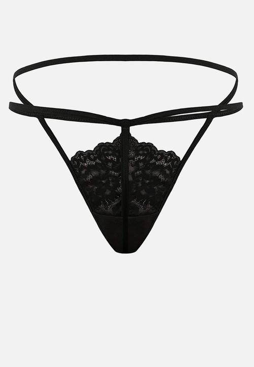 Trendyol - Tassel detailed babydoll - black