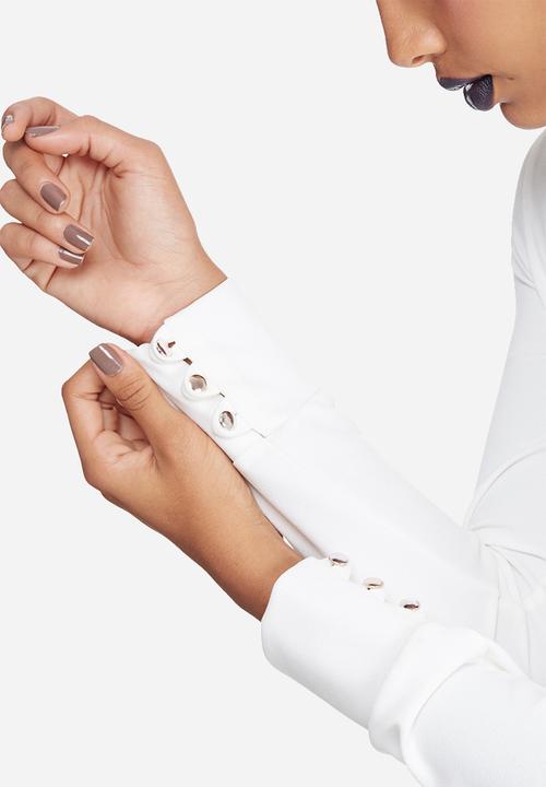 dailyfriday - Formal wrap bodysuit