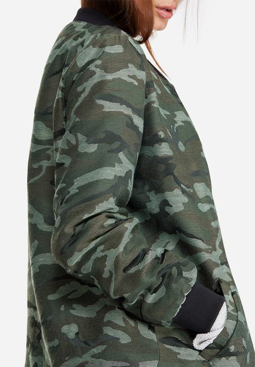 ONLY - Joyce camo jacquard bomber