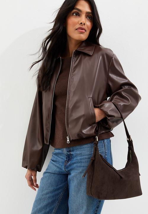 New Look - Soft Slouch Shoulder - Dark Brown