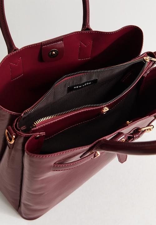 New Look - Anna Belted Hs - Dark Burgundy