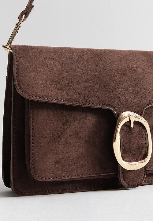 New Look - Alice Buckle Sdt Shoulder  - Dark Brown