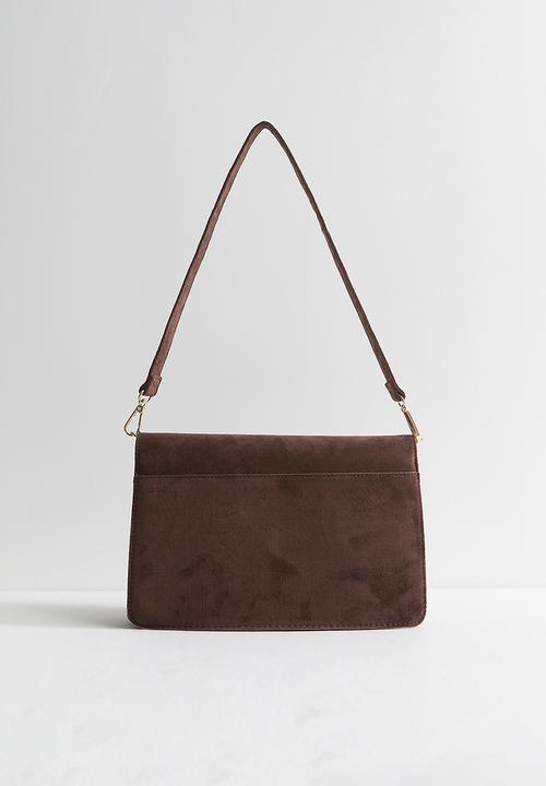 New Look - Alice Buckle Sdt Shoulder  - Dark Brown