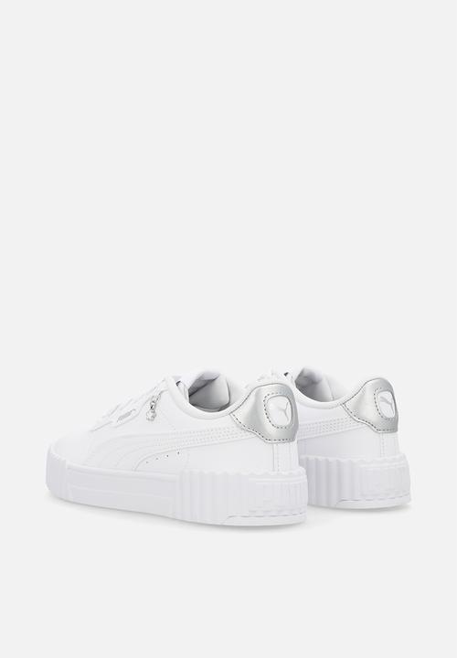 PUMA - Carina 3.0 Charm Jr - Puma White-Puma Silver