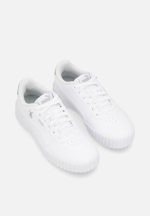 PUMA - Carina 3.0 Charm Jr - Puma White-Puma Silver