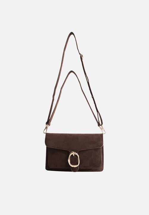 New Look - Alice Buckle Sdt Shoulder  - Dark Brown