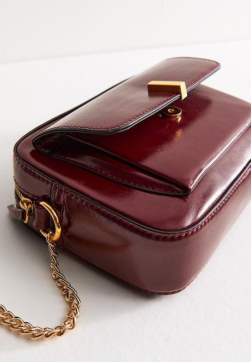 New Look - Brandi Hs Bar Pocket - Dark Burgundy