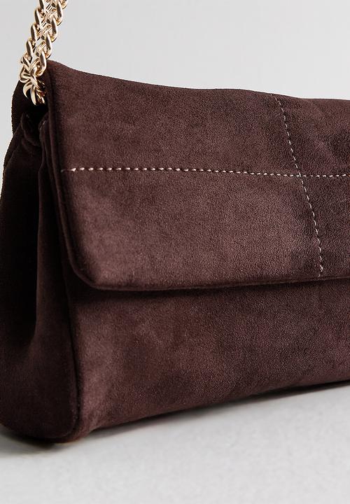 New Look - Quilted Stitch Front - Dark Brown