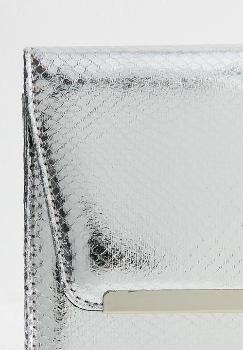 New Look - Effie Liz Bar Clutch - Silver