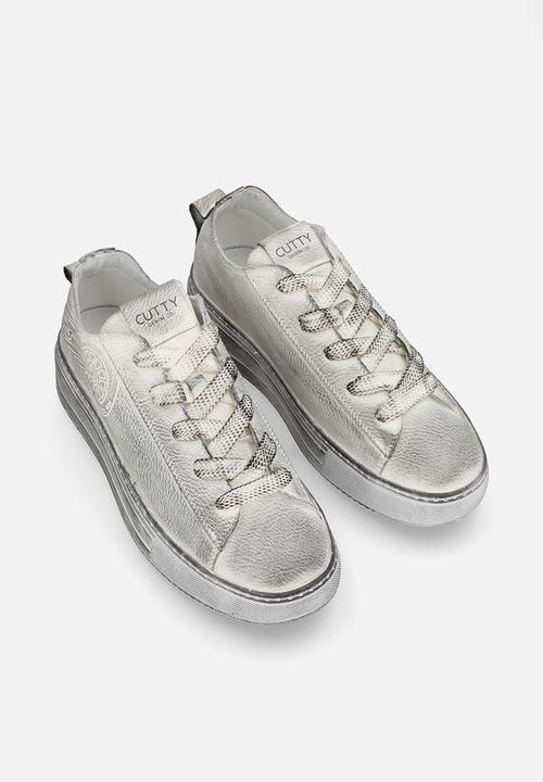 Cutty - Tampa low leath - White