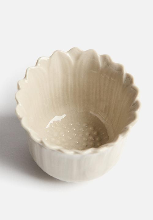 H&M - Stoneware egg cup - light beige