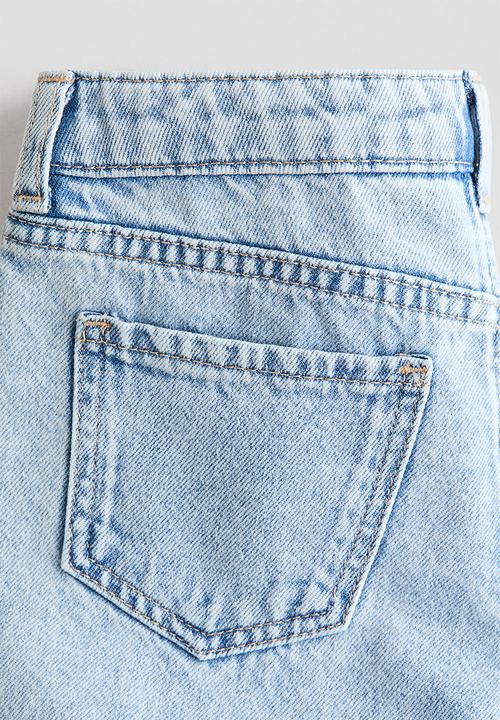 H&M - Denim shorts - light denim blue