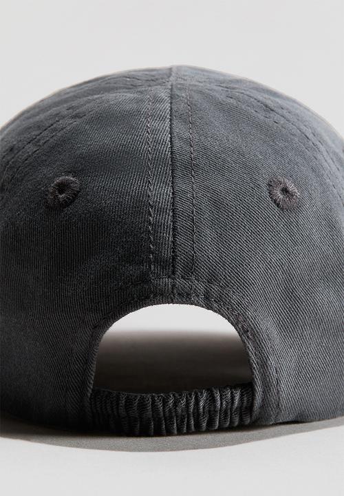 H&M - Cotton cap - dark grey/mini adventurer
