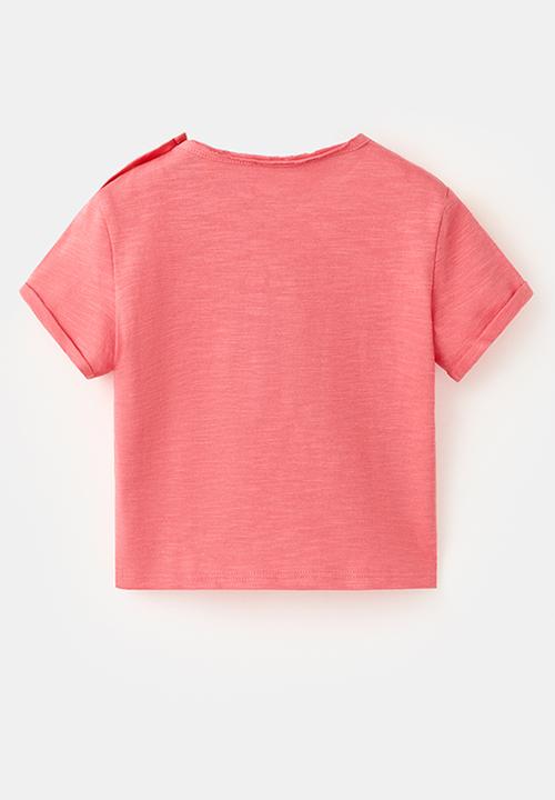 MANGO - T-Shirt Capy - Red