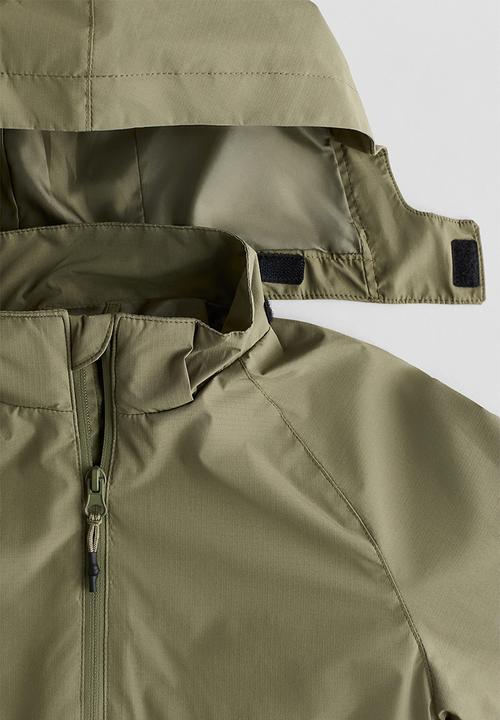 H&M - Water-repellent shell jacket - khaki green