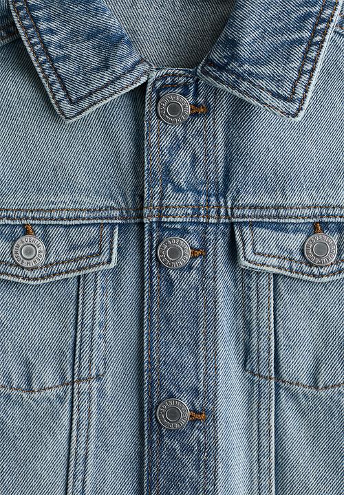 H&M - Denim jacket - light denim blue