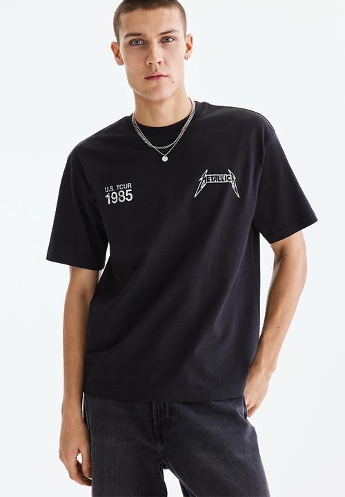 H&M - Loose fit t-shirt - black