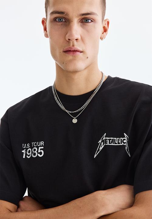 H&M - Loose fit t-shirt - black