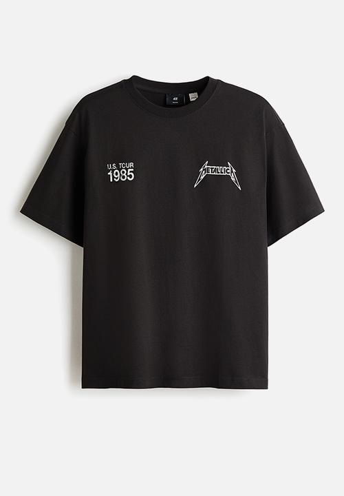 H&M - Loose fit t-shirt - black