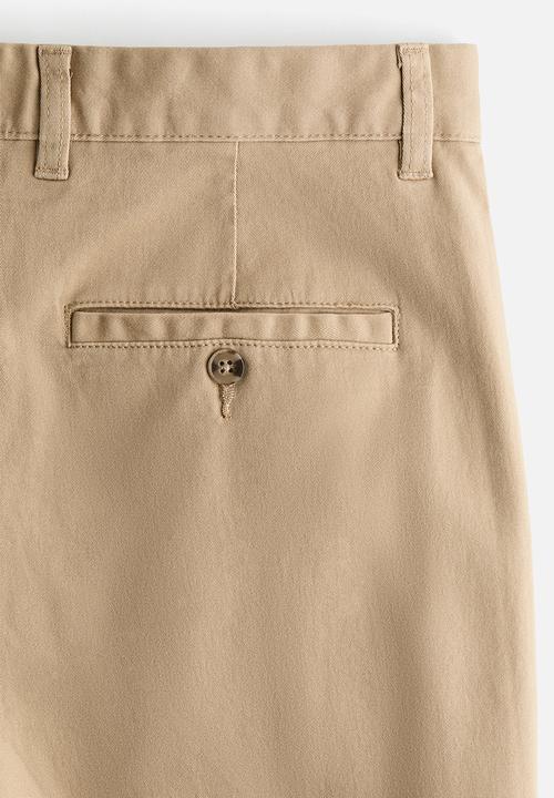H&M - Regular fit cotton chino shorts - beige