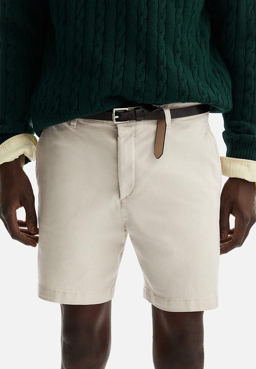 H&M - Regular fit cotton chino shorts - light beige