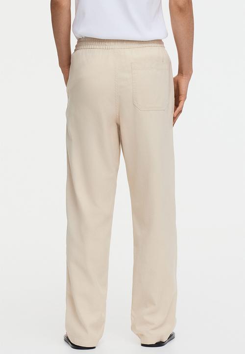 H&M - Relaxed fit trousers - beige