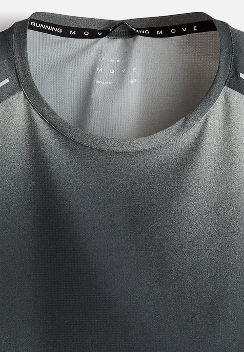 H&M - Running t-shirt with coolmove™ - dark grey