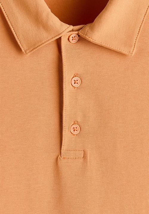 H&M - Slim fit polo shirt  - orange