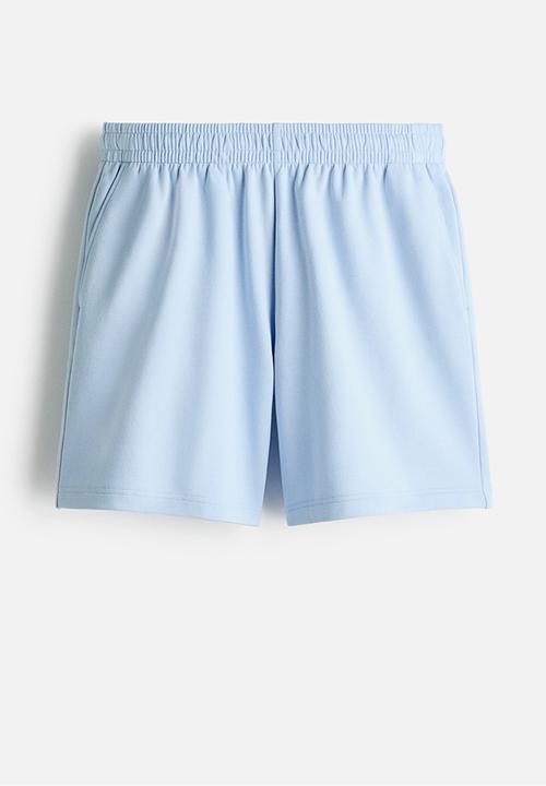 H&M - Regular fit sweatshorts - light blue