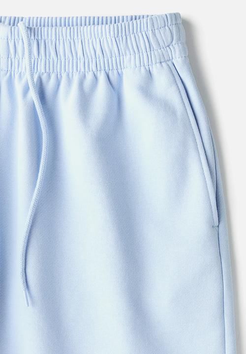 H&M - Regular fit sweatshorts - light blue