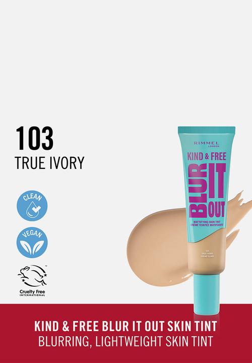 Rimmel - Kind & Free Matte Skin Tint - 103 True Ivory