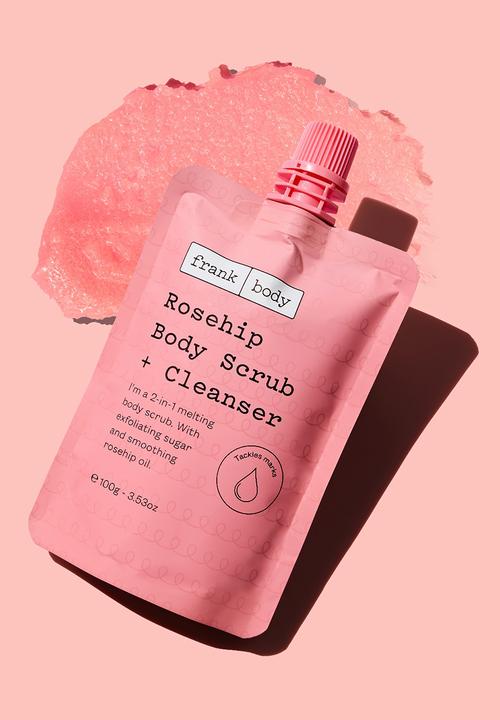 Frank Body - Rosehip Body Scrub + Cleanser - 100g